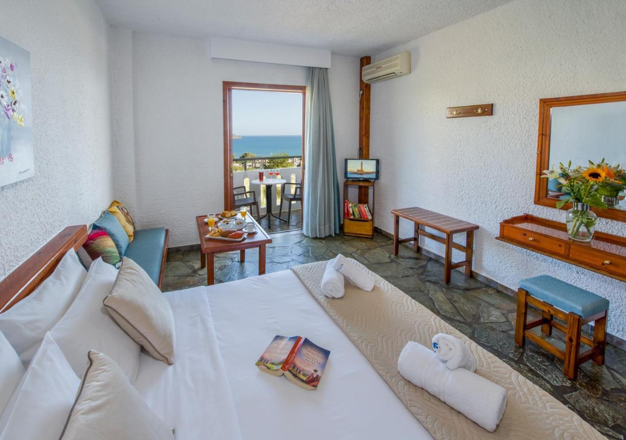 Folia Apartments Chania Agia Marina Buitenkant foto