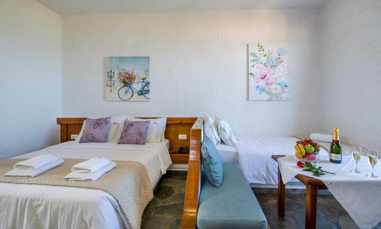 Folia Apartments Chania Agia Marina Buitenkant foto