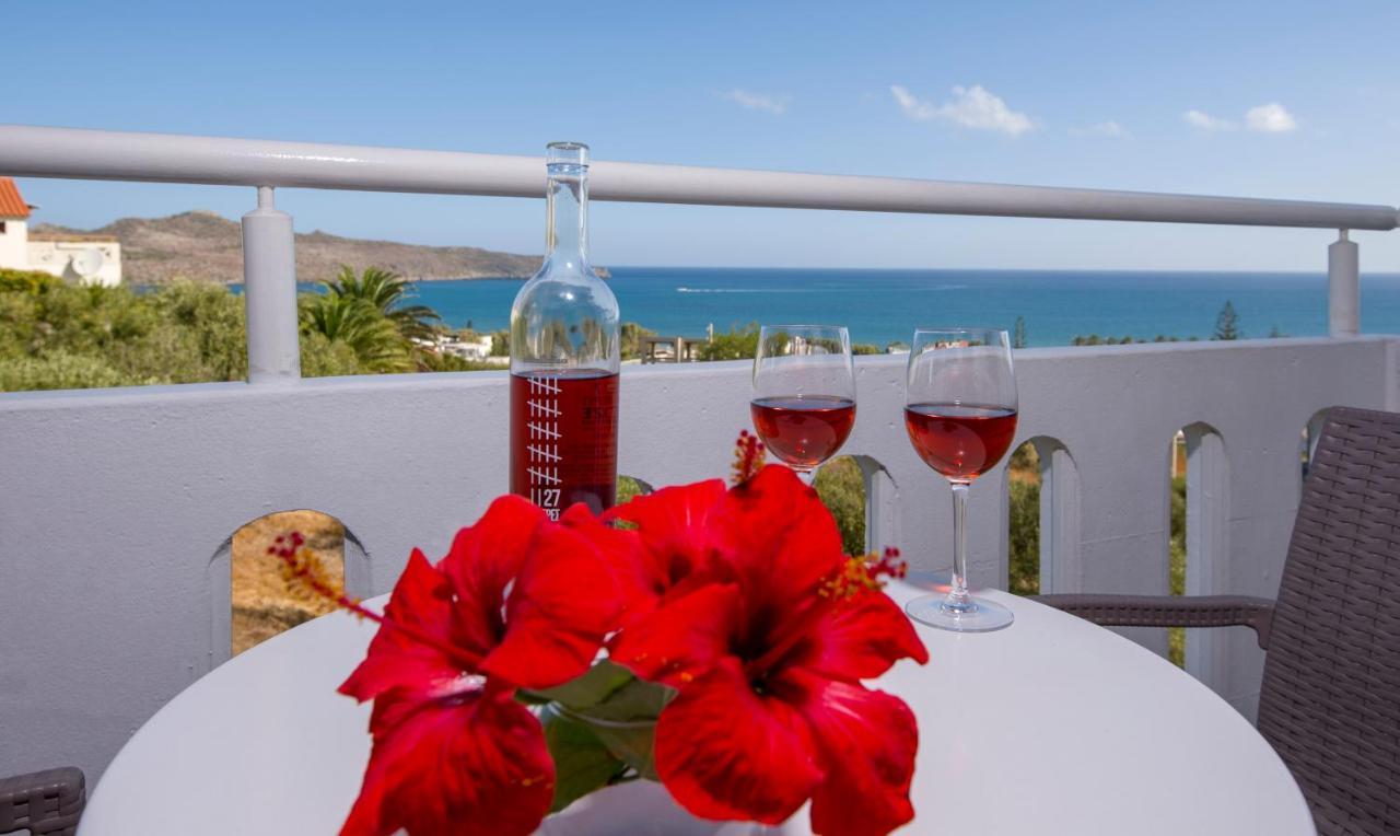 Folia Apartments Chania Agia Marina Buitenkant foto