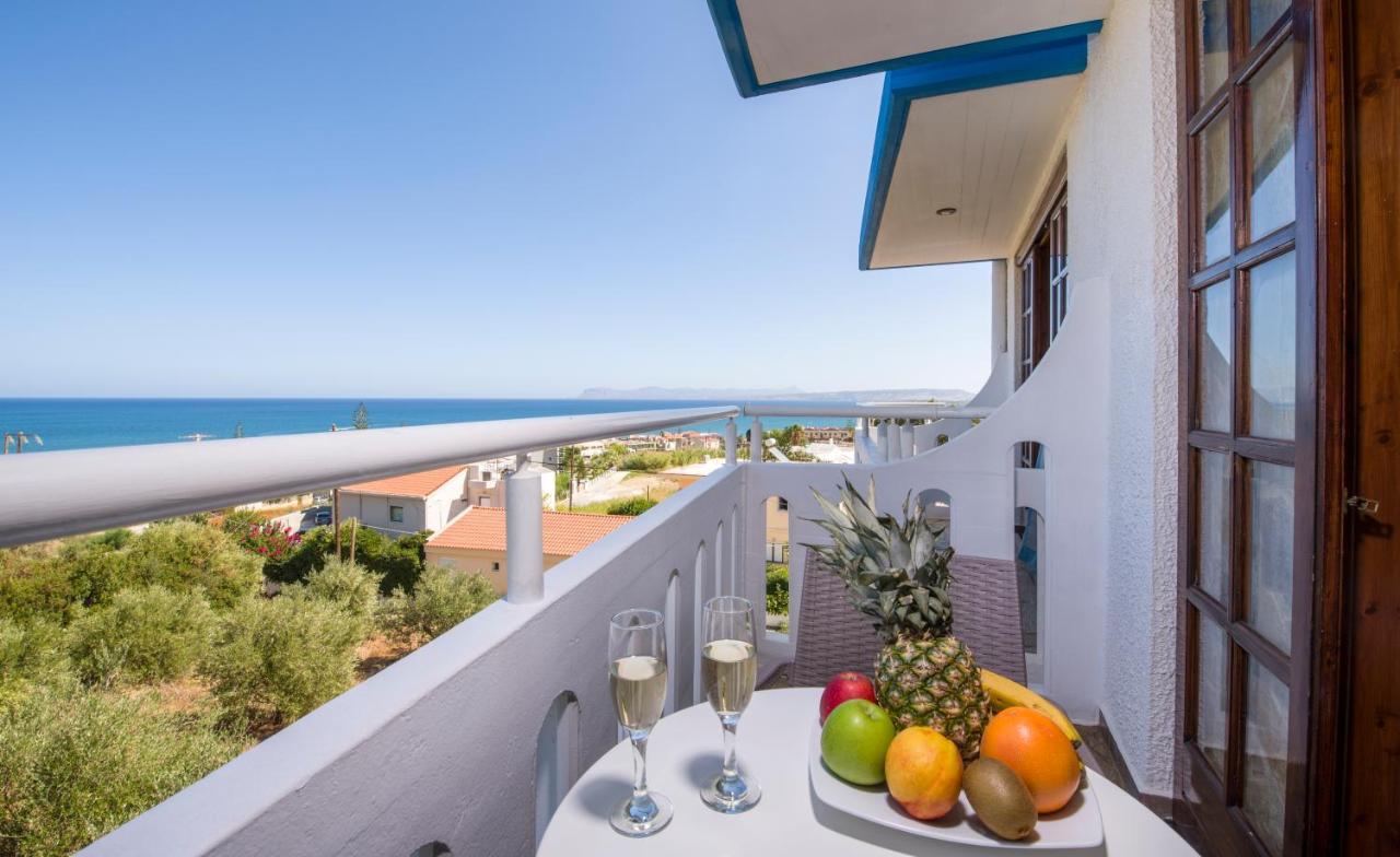Folia Apartments Chania Agia Marina Buitenkant foto