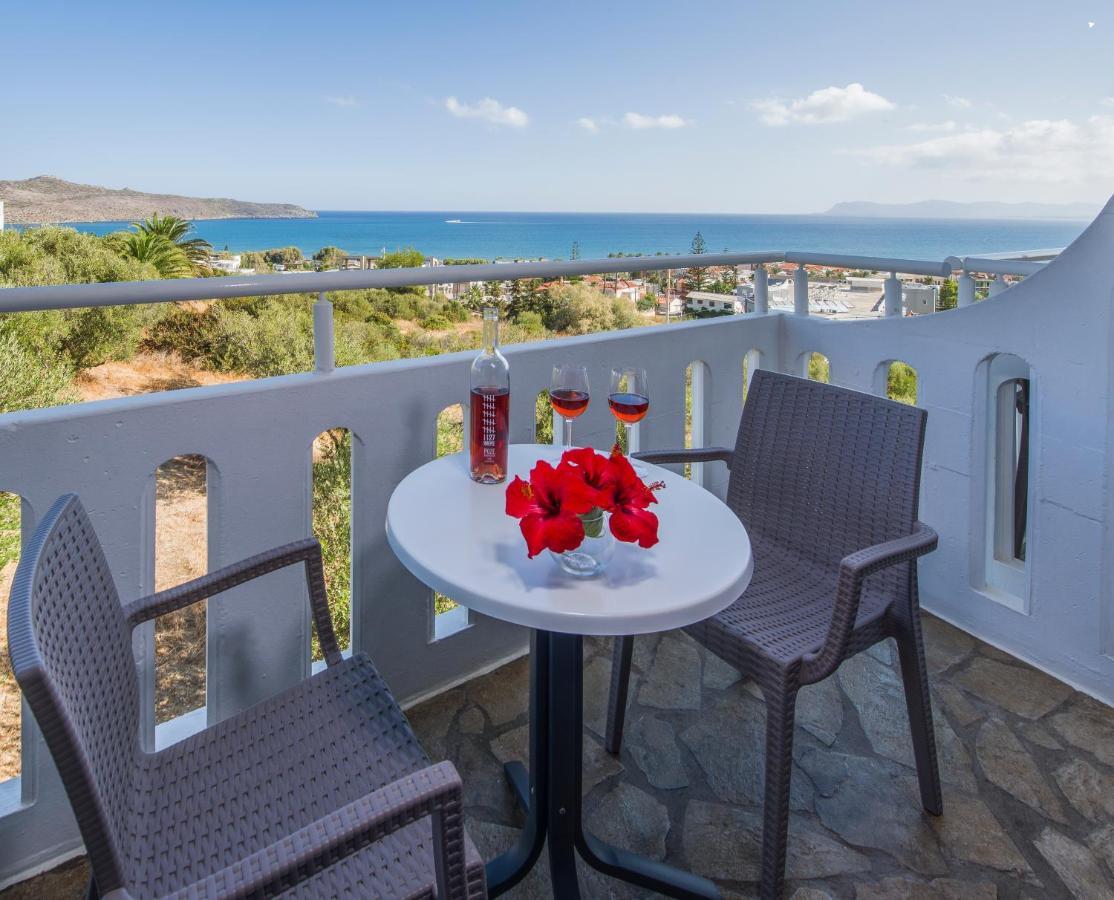 Folia Apartments Chania Agia Marina Buitenkant foto