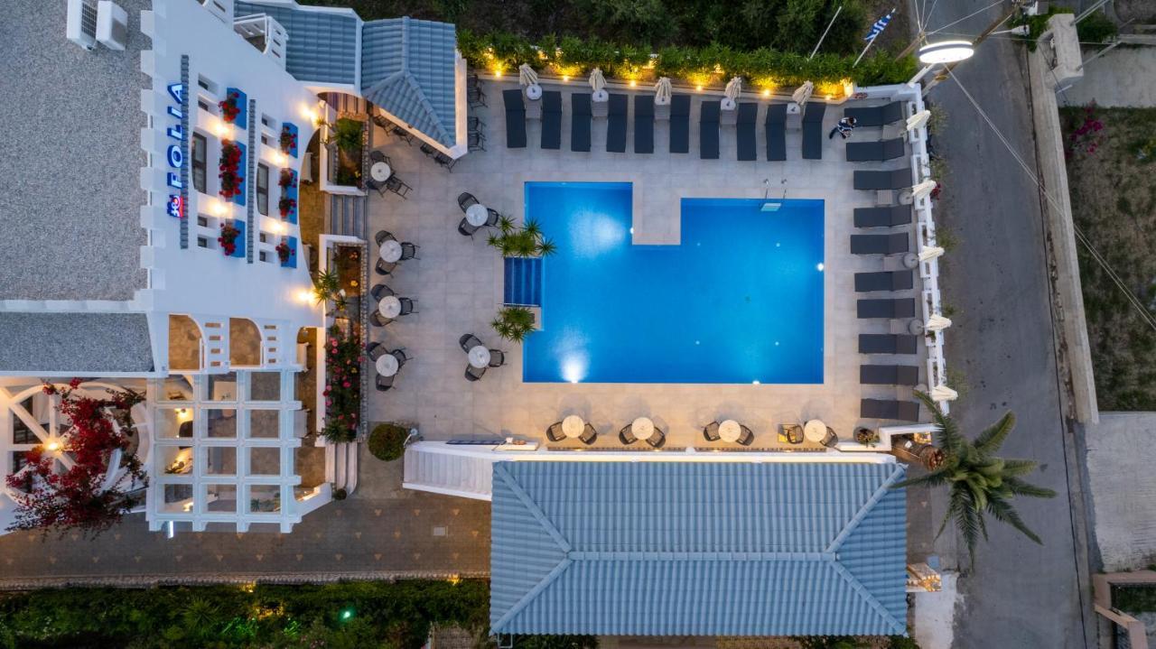 Folia Apartments Chania Agia Marina Buitenkant foto