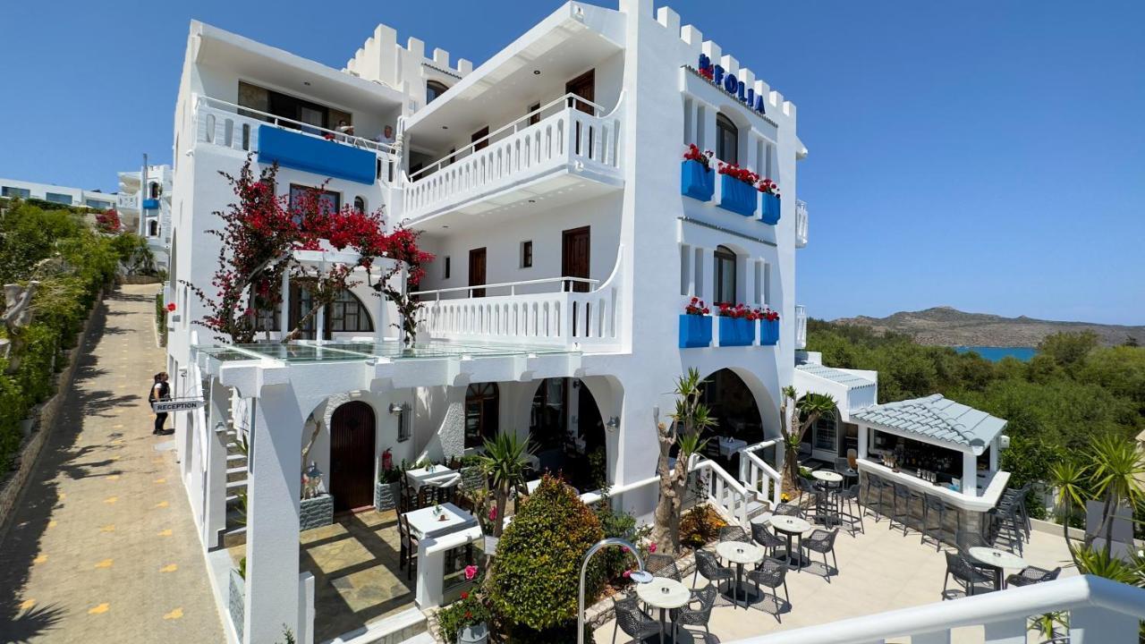 Folia Apartments Chania Agia Marina Buitenkant foto