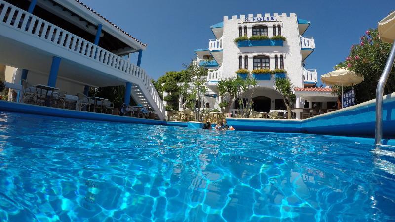 Folia Apartments Chania Agia Marina Buitenkant foto