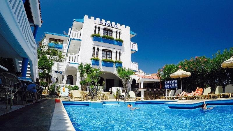 Folia Apartments Chania Agia Marina Buitenkant foto